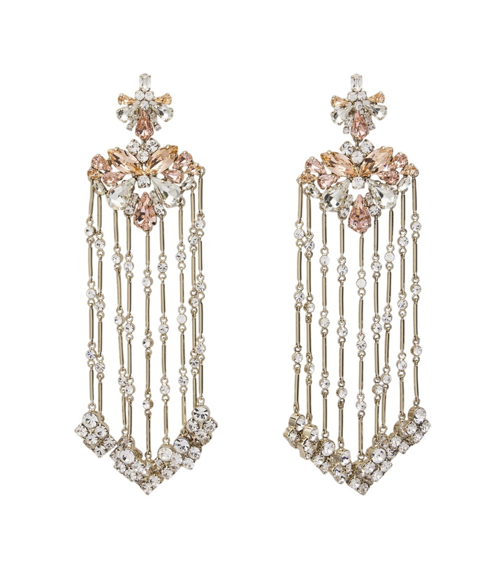 Photo: Rabanne Crystal-embellished drop earrings