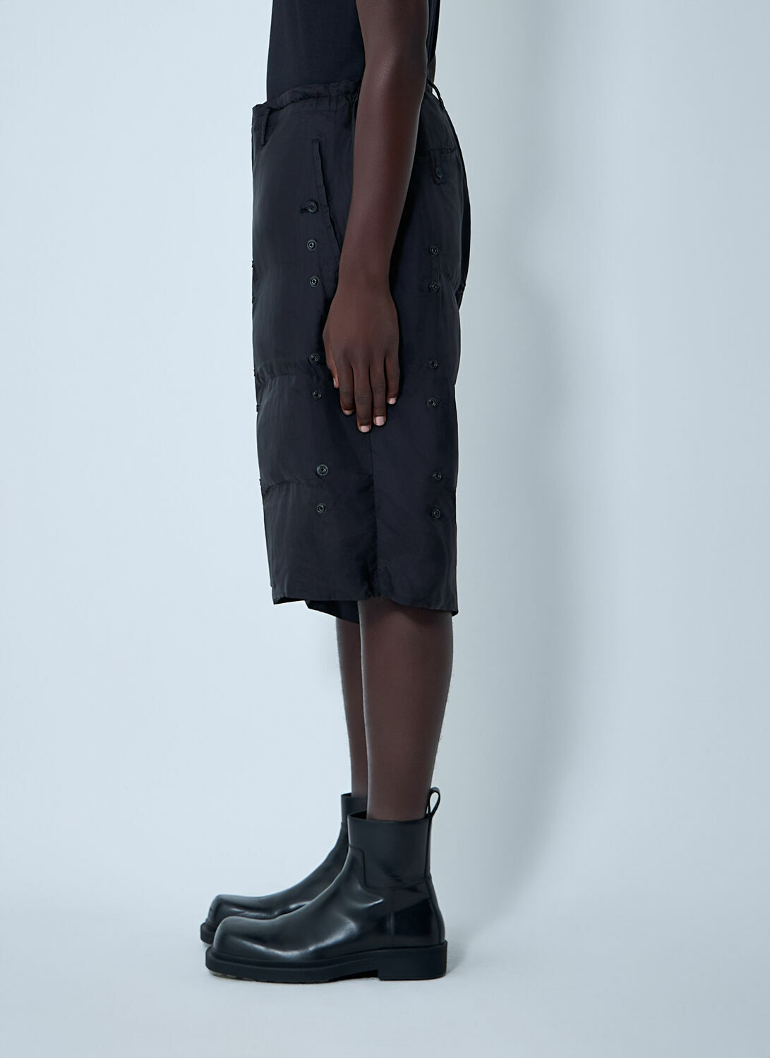Yohji Yamamoto Padded Shorts