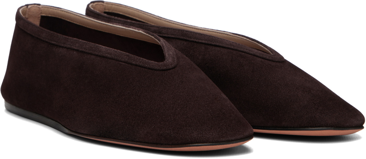 Le Monde Beryl Brown Luna Slipper Loafers