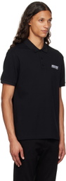 Moschino Black 'Moschino Couture!' Polo