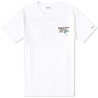 Tommy Jeans Men's Rat Flag T-Shirt in White