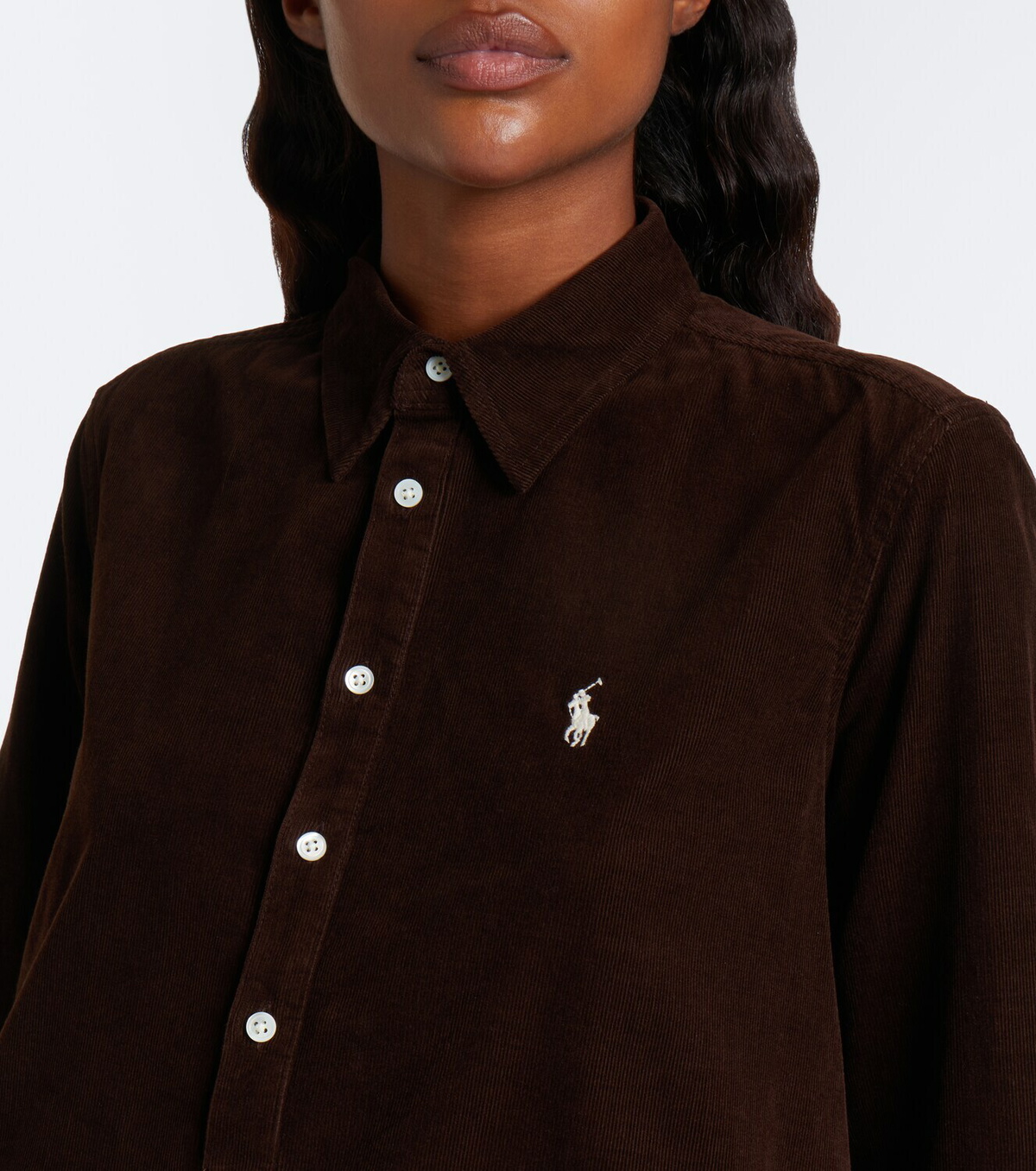 Polo Ralph Lauren Cotton corduroy minidress