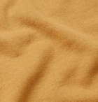 Altea - Slim-Fit Linen and Cotton-Blend Sweater - Mustard