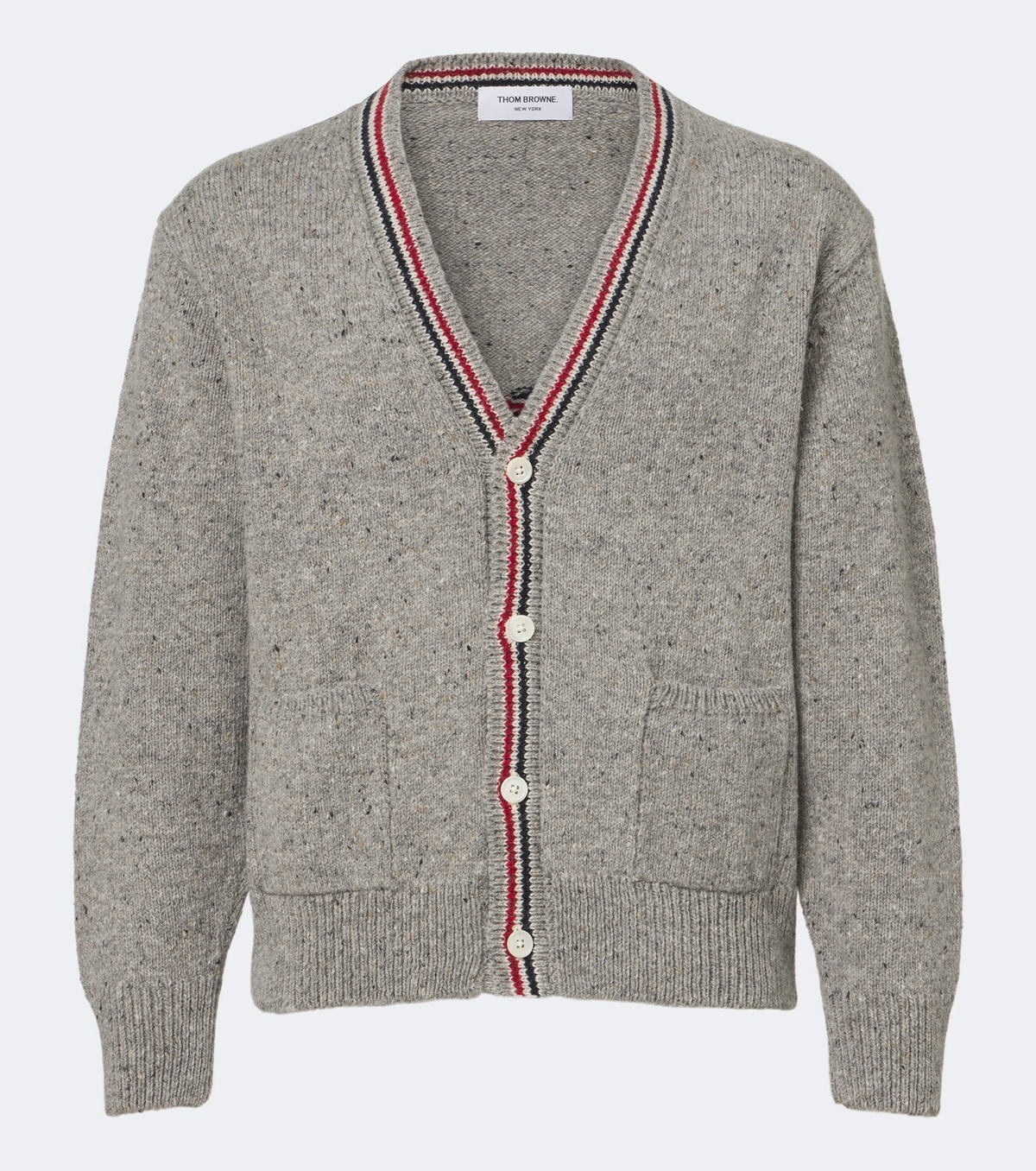 Thom Browne Hector intarsia wool and mohair cardigan