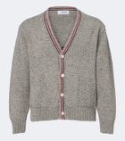Thom Browne Hector intarsia wool and mohair cardigan