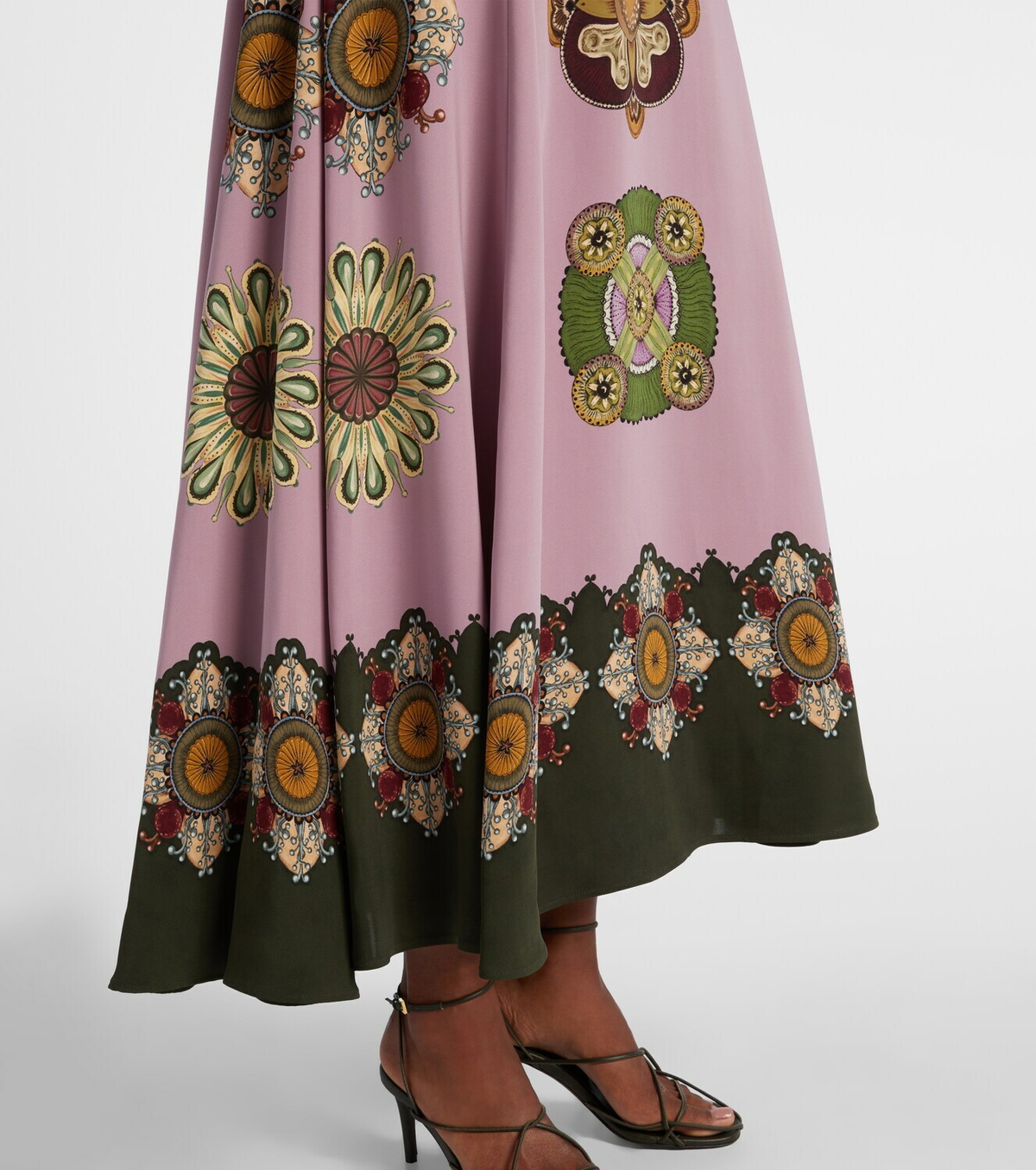 La DoubleJ Park Ave printed maxi dress