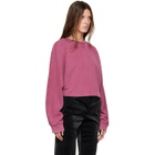 Off-White Pink Off Stamp Balloon Crew Sweatshirt