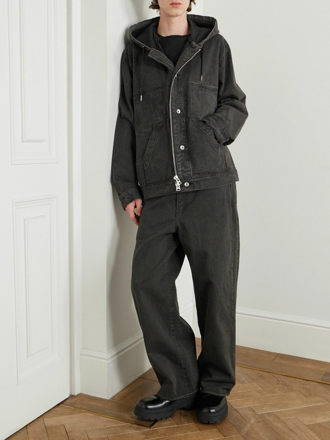 ジャケット・アウター sacai Denim Hoodie SACAI | DENIM HOODIE