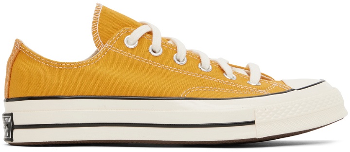 Photo: Converse Yellow Chuck 70 Low Sneakers