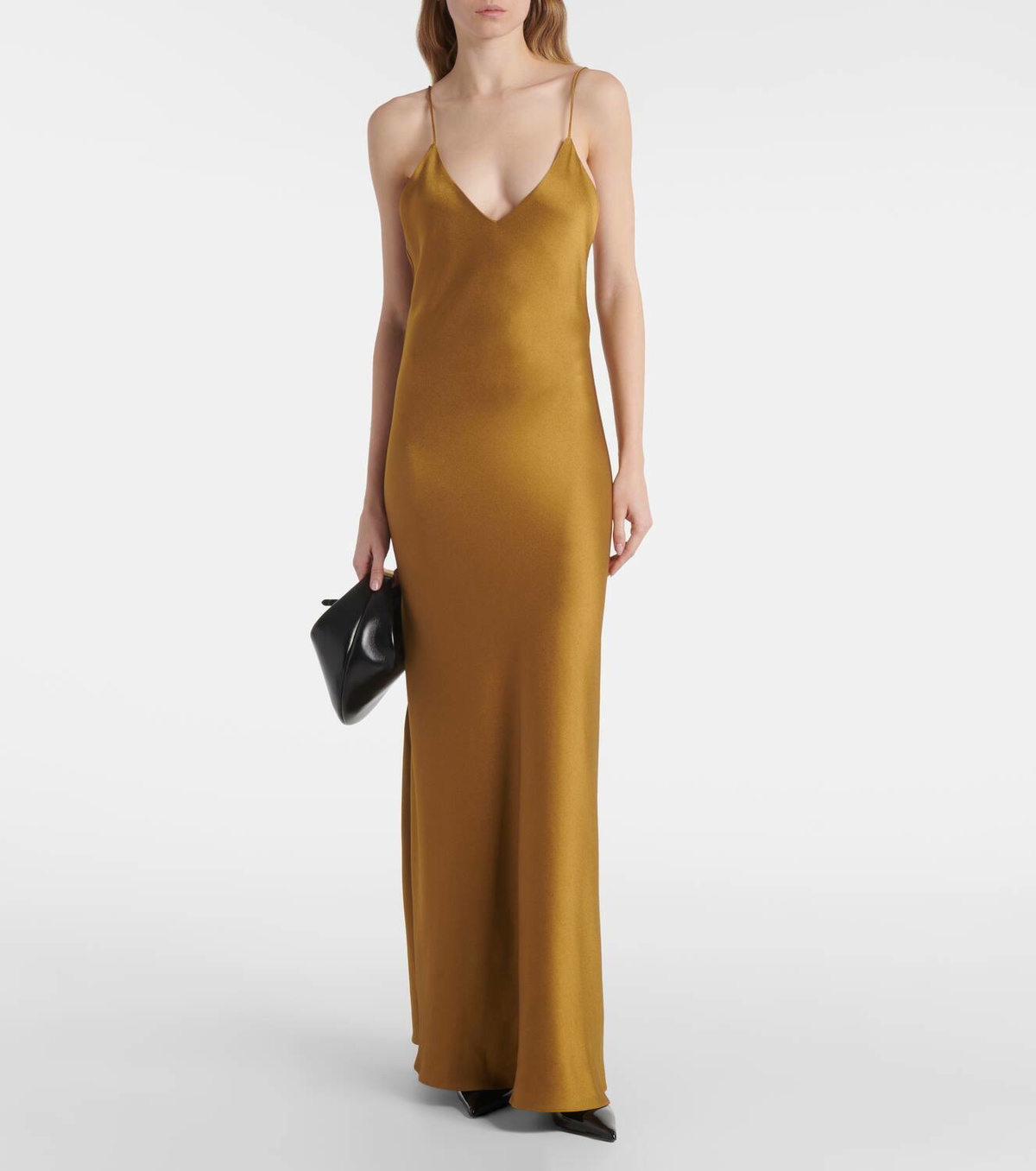 Blazé Milano Novalis Manipur satin slip dress