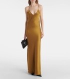 Blazé Milano Novalis Manipur satin slip dress