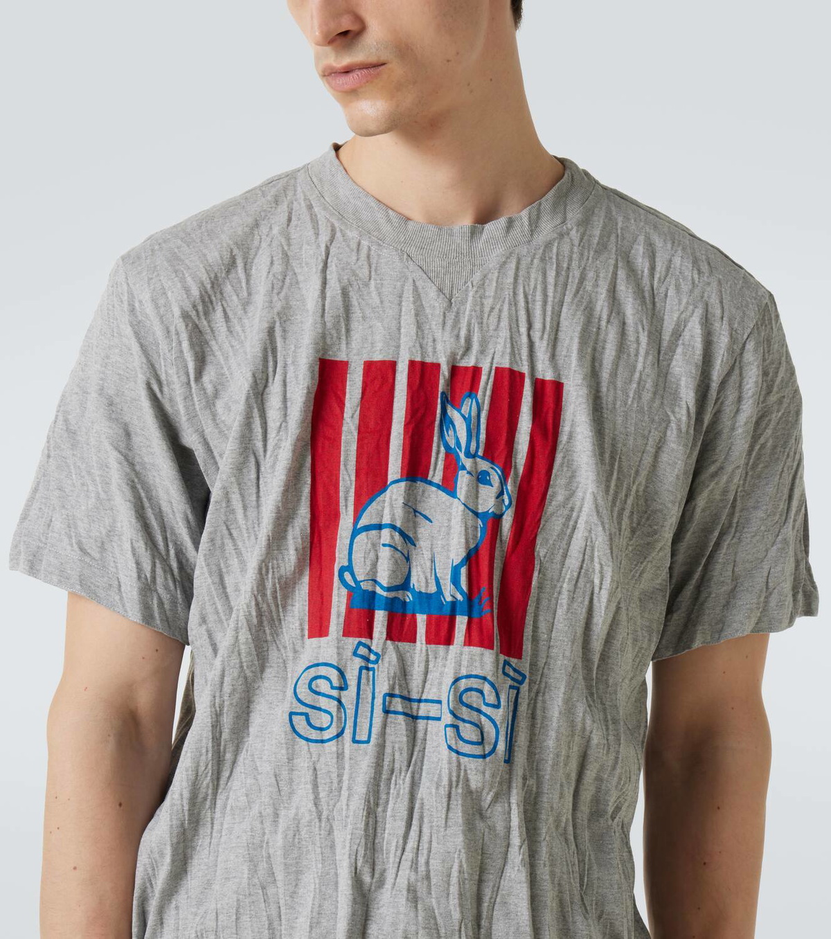 Bottega Veneta Printed cotton-blend jersey T-shirt