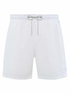 MC2 Saint Barth Man Lightweight Fabric White Swim Shorts Lighting Pantone | Pantone® Special Edition
