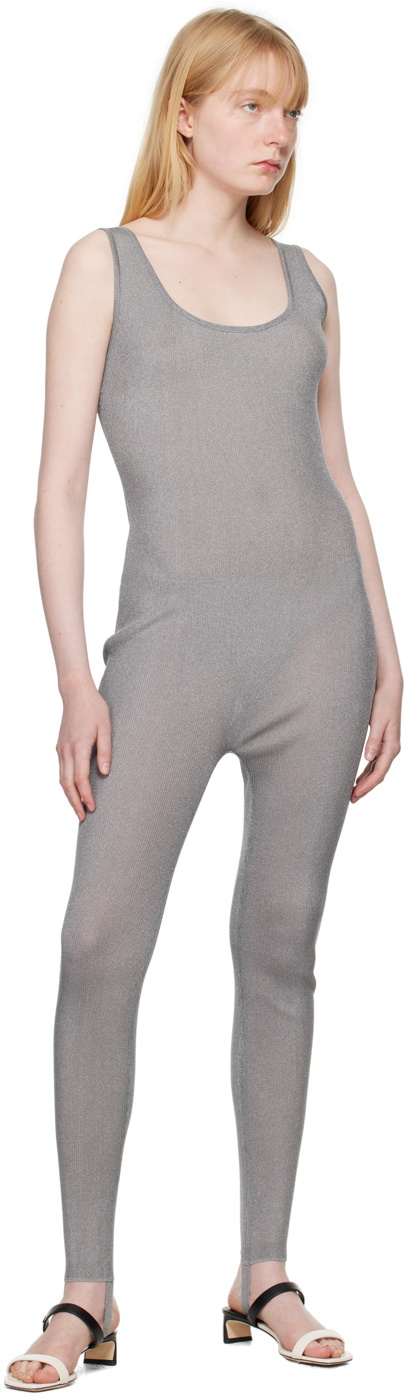 Recto Silver Stirrup Bodysuit