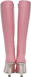 ioannes Pink Tresor Pointed Boots