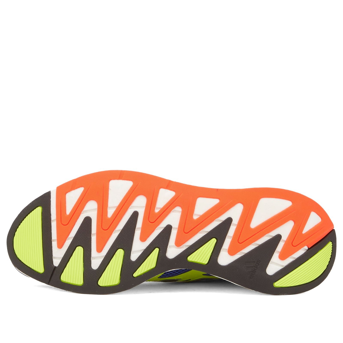 Adidas Running Men's Adidas Adizero Aruku Sneaker in Blue/Black/Solar Slime