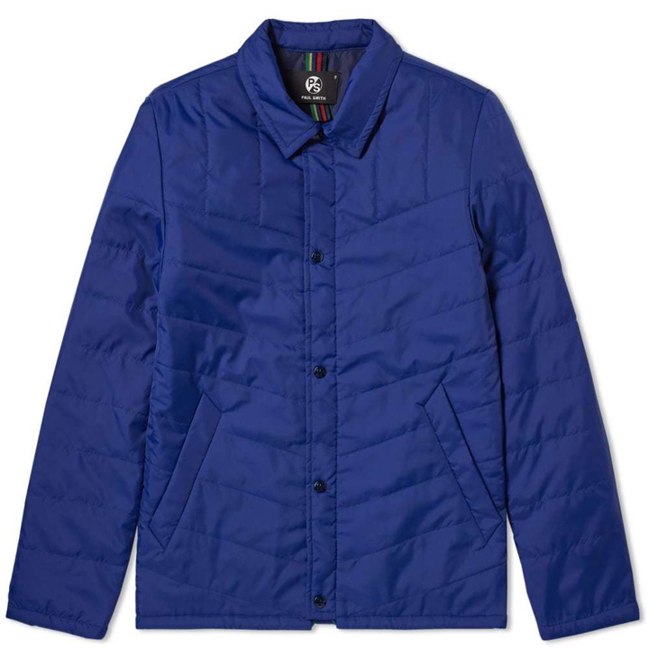 Photo: Paul Smith Quilted Coach Jacket Blue