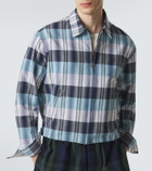 JW Anderson Checked cotton blouson jacket