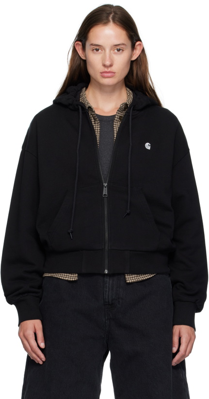 Photo: Carhartt Work In Progress Black Casey Hoodie