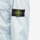 Stone Island Men's Crinkle Reps Hooded Jacket in Sky Blue