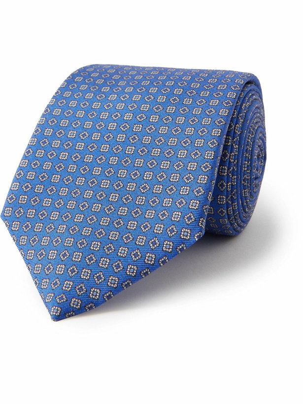 Photo: Canali - 7cm Printed Silk Tie