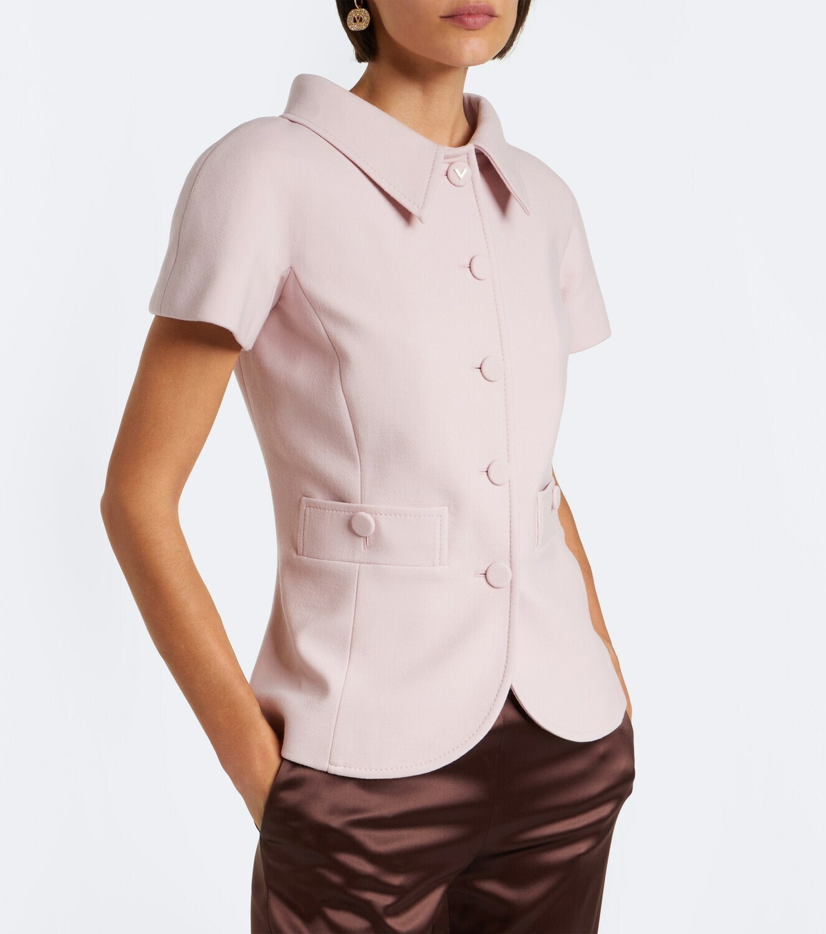 Valentino Wool-blend jacket