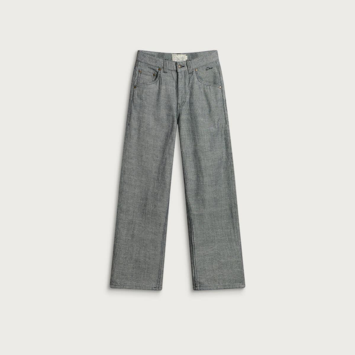 Dime Women's Baggy Denim Pants in Reversed Indigo