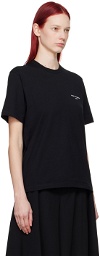 Comme des Garçons Homme Plus Black Printed T-Shirt