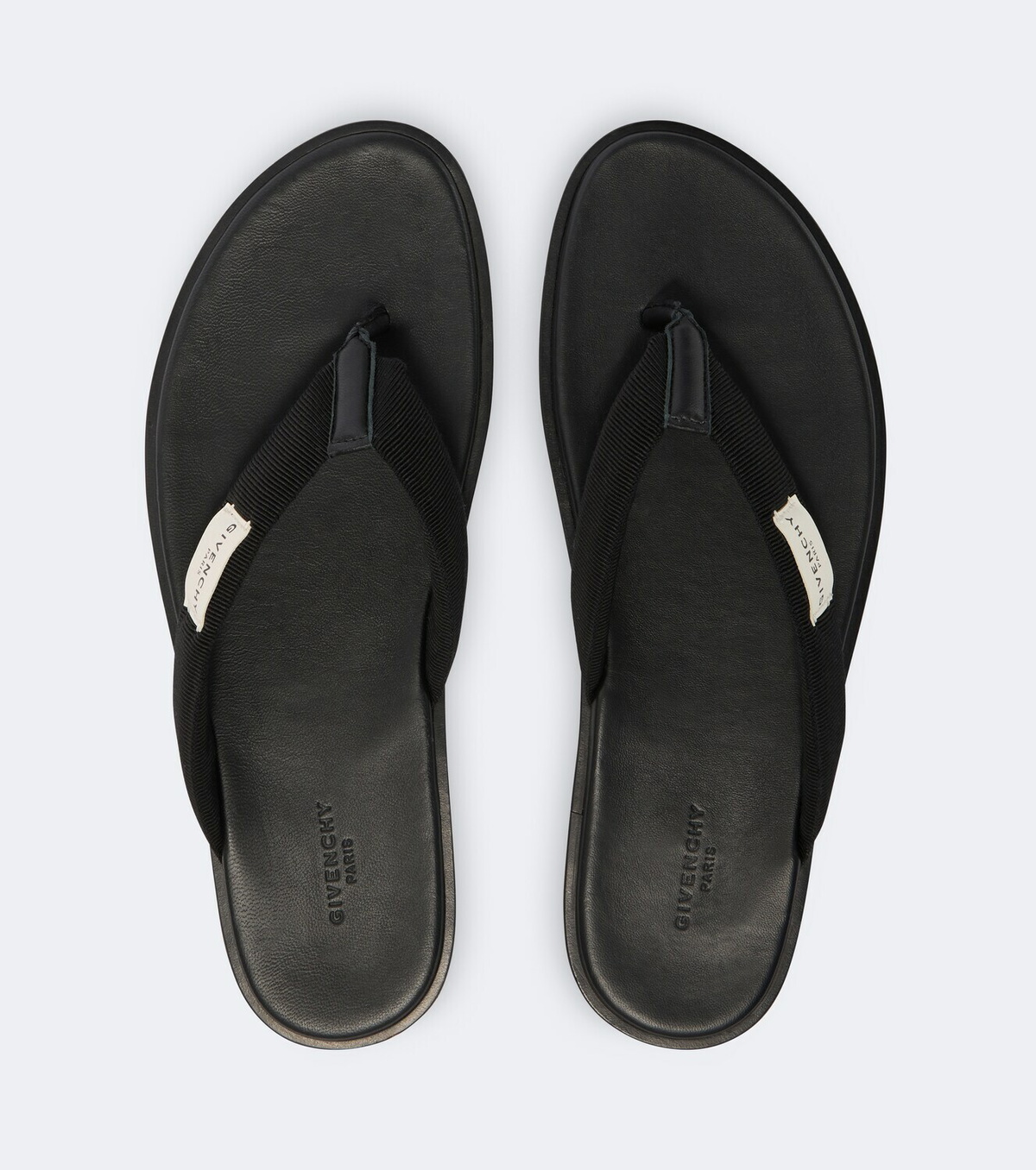 Givenchy Logo grosgrain thong sandals