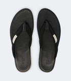 Givenchy Logo grosgrain thong sandals