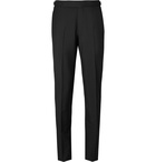 Ermenegildo Zegna - Slim-Fit Wool and Mohair-Blend Trousers - Black