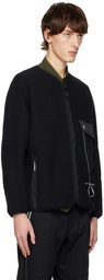 and wander Black Zip-Up Cardigan