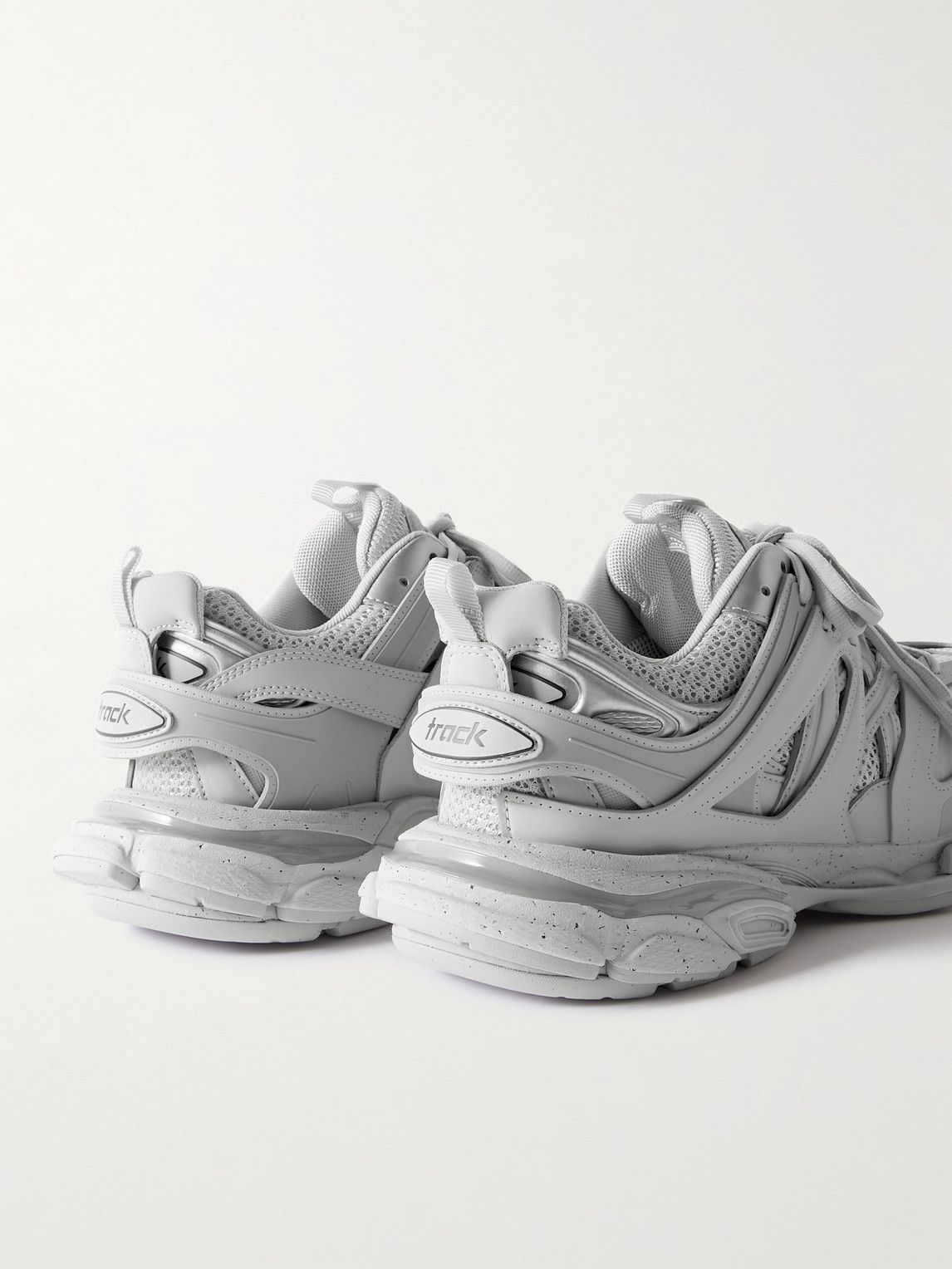 Balenciaga - Track Recycled Mesh and Nylon Sneakers - Gray