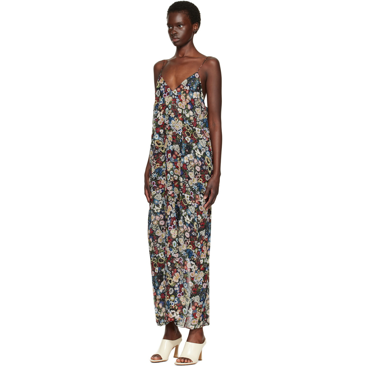 KHAITE Multicolor Taja Maxi Dress