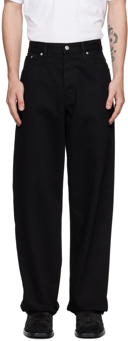 Dries Van Noten Black Loose-Fit Jeans
