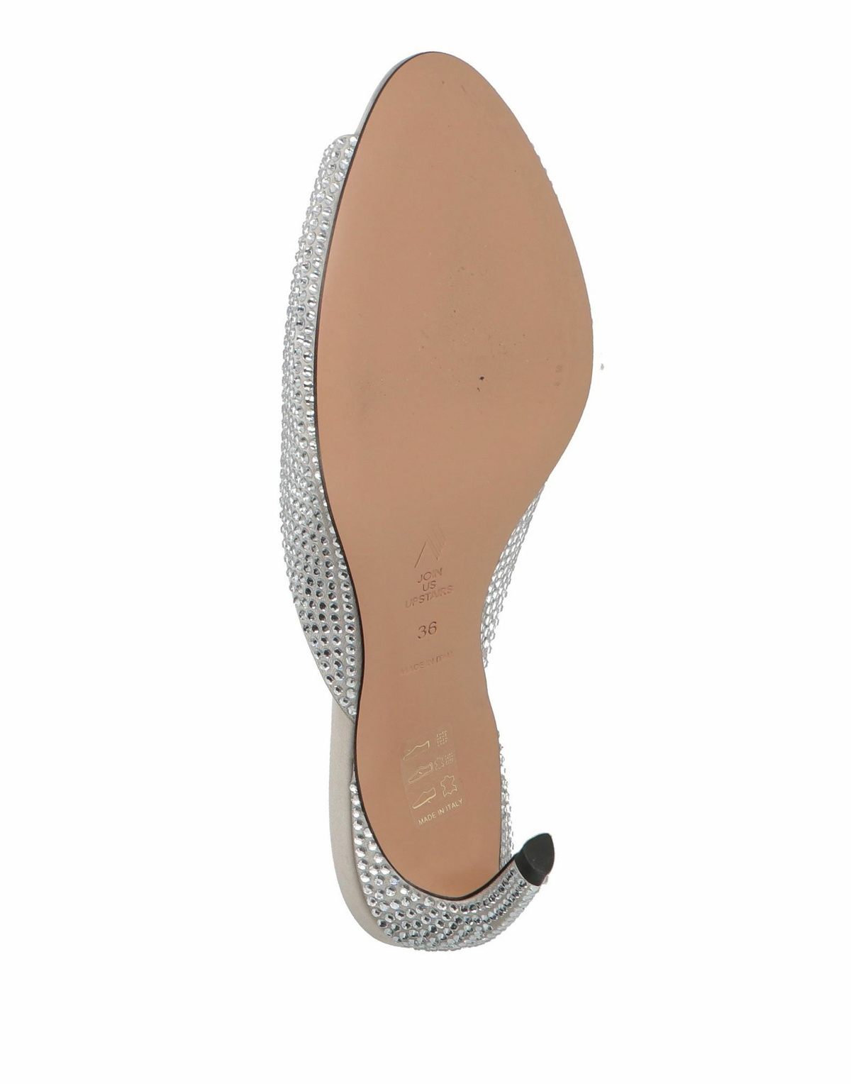 The Attico Womens Sandals in Silver