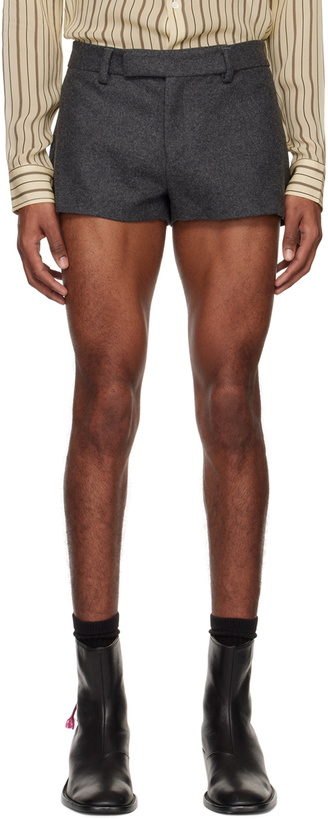 Photo: Maximilian Davis Gray Drayton Shorts