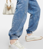 Loewe - Trompe-l'œil cotton fleece sweatpants