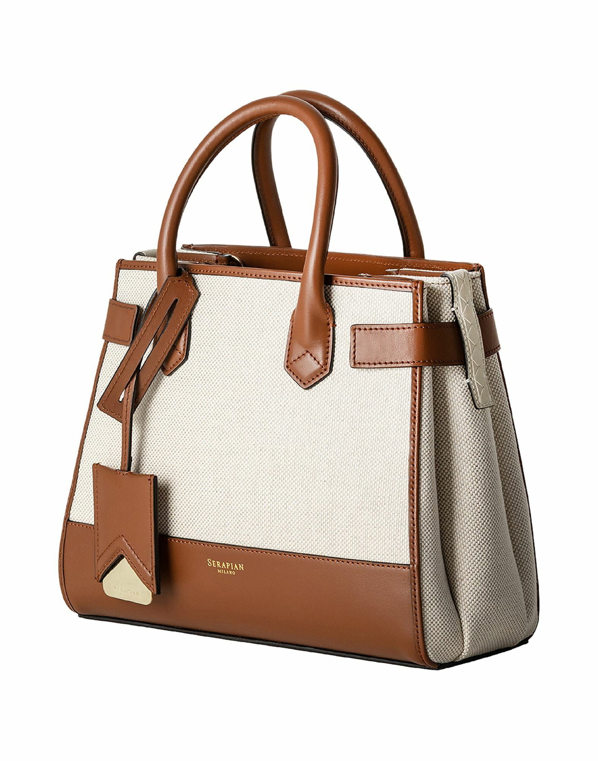 Serapian Womens Handbag Ivory