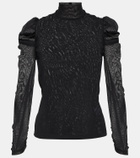 Diane von Furstenberg Remy mesh top