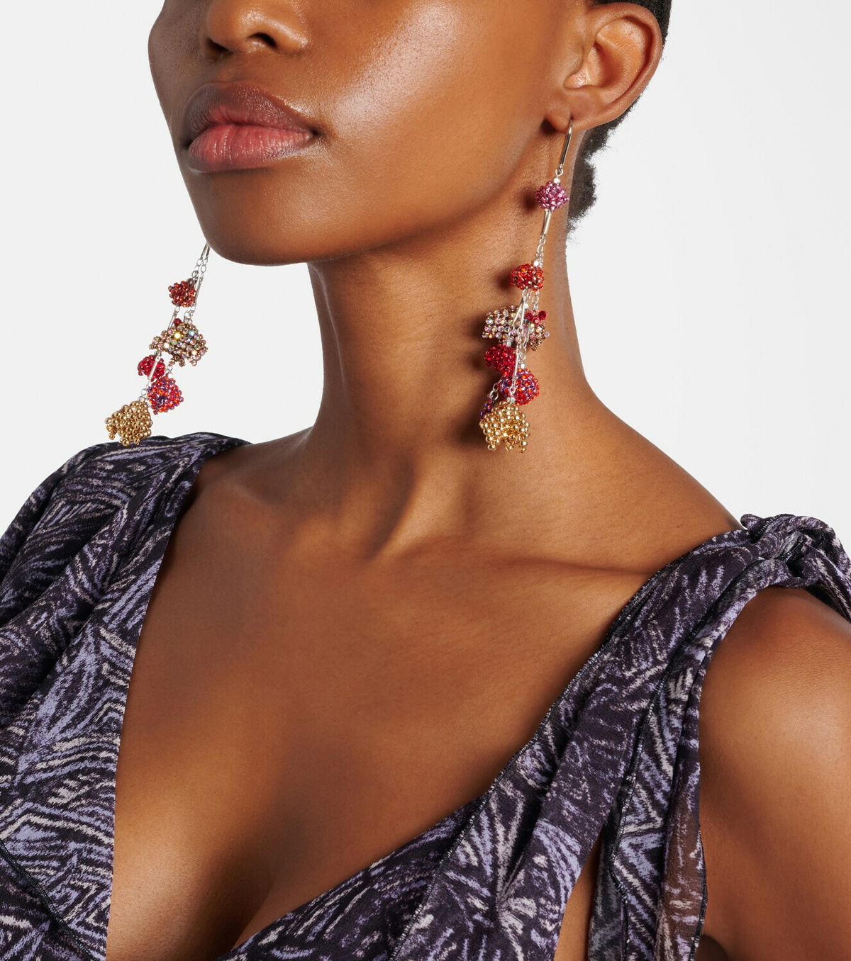 Isabel Marant Catalina embellished drop earrings