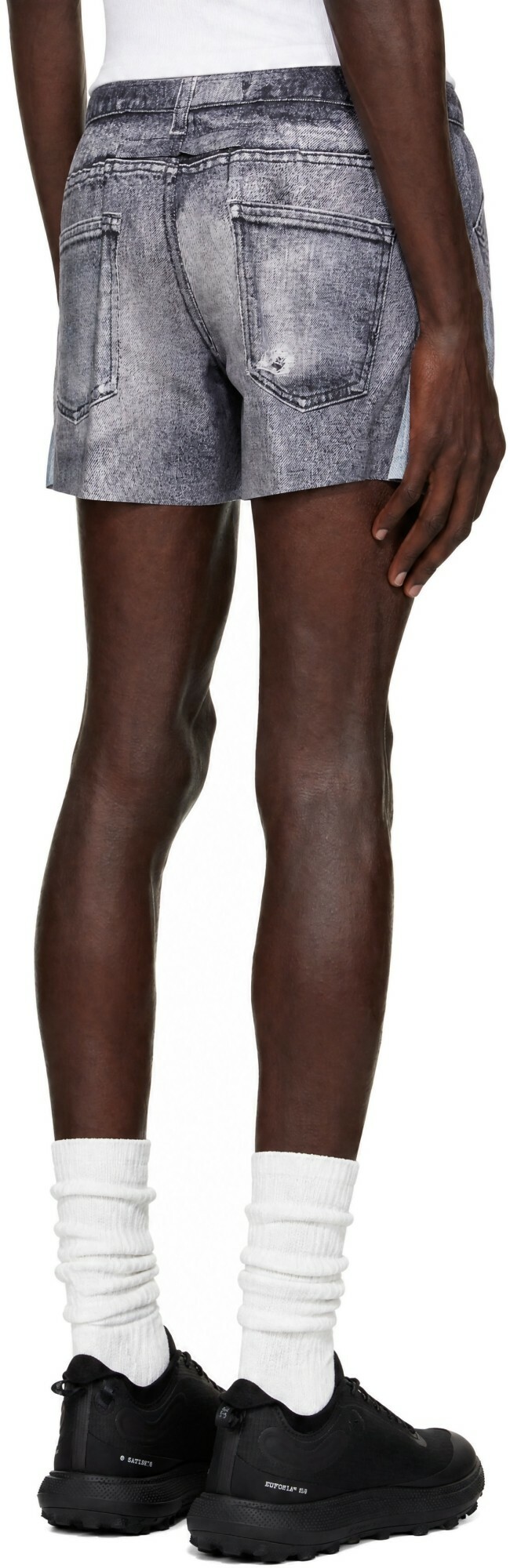 Satisfy Gray PeaceShell Unlined Shorts
