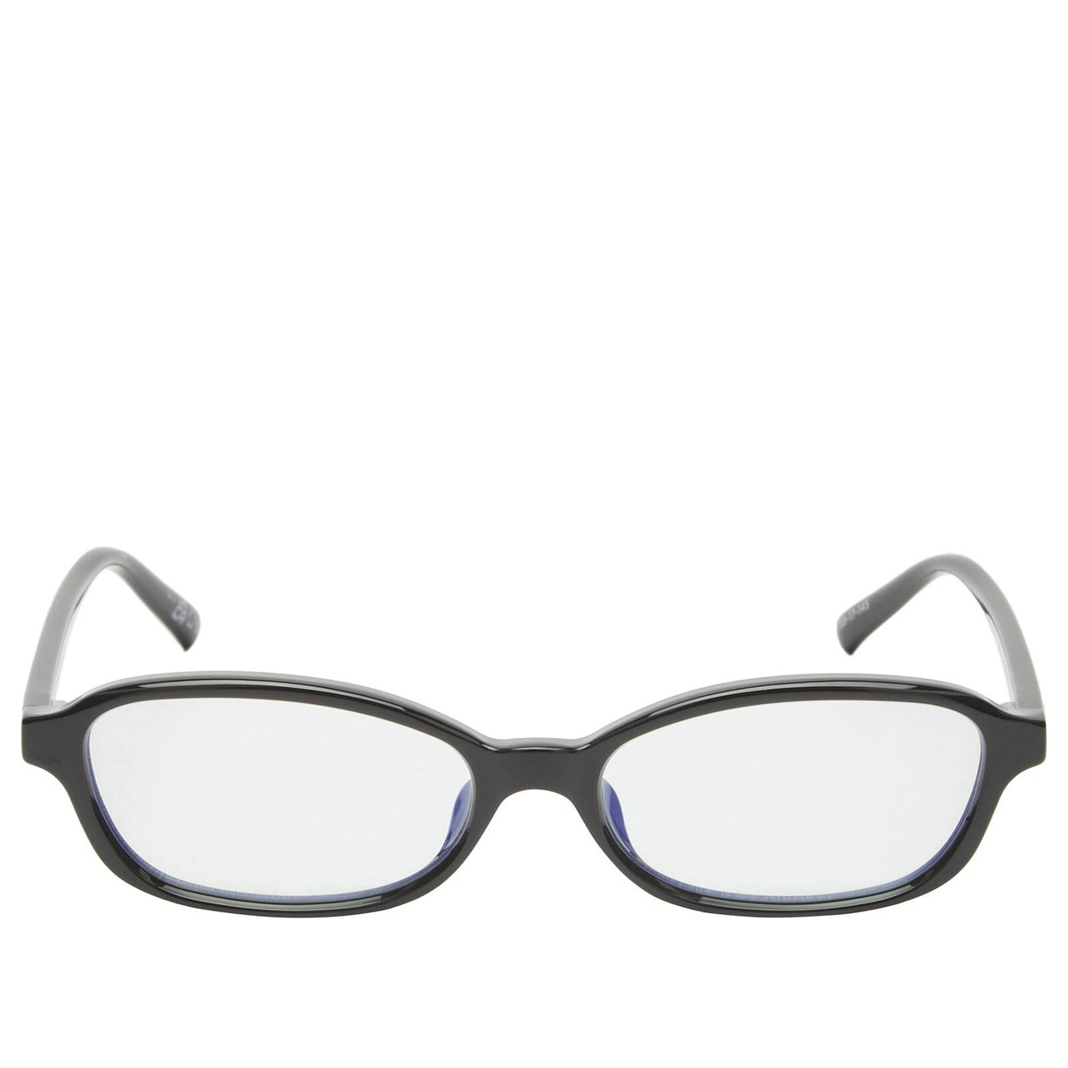 Le Specs Women's Honey Pot Blue Light Optical Glasses in Black/Blue Light Lens 