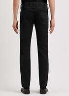 Replay Anbas Hyperflex Re-Used Slim-leg Jeans Black
