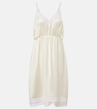 Magda Butrym Lace-trimmed slip dress