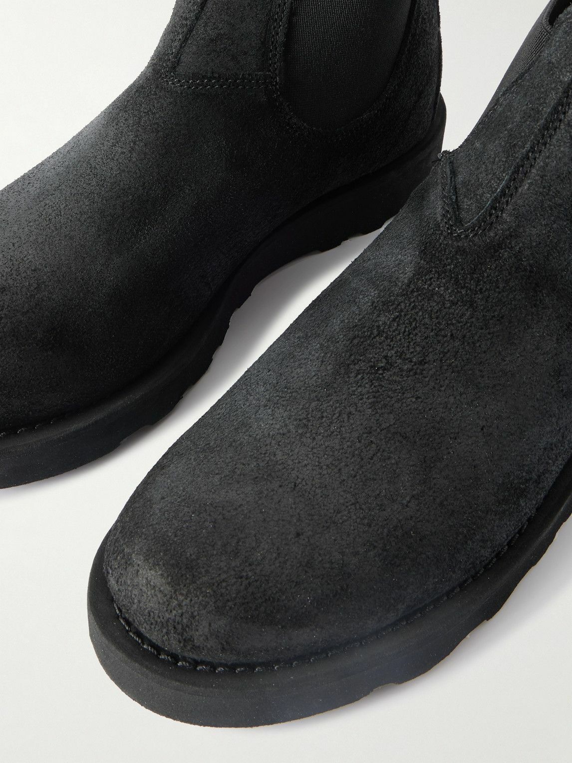 Sebago - Yansa Waxed-Suede Chelsea Boots - Black