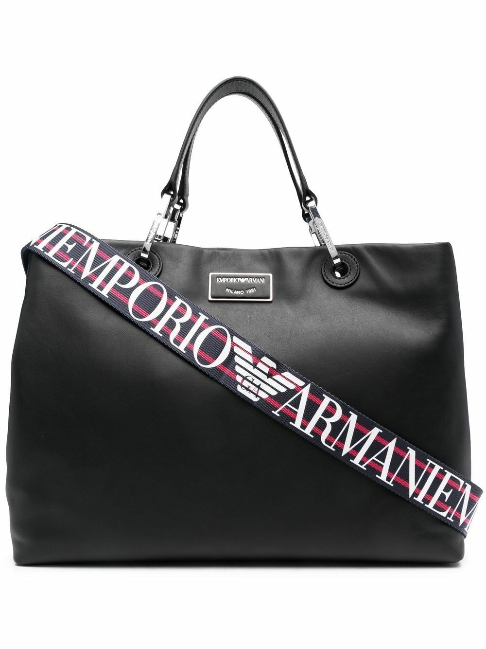 Photo: EMPORIO ARMANI - Leather Tote Bag