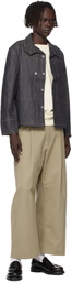 Taiga Takahashi Navy Lot. 715 French Navy Mechanic Denim Jacket