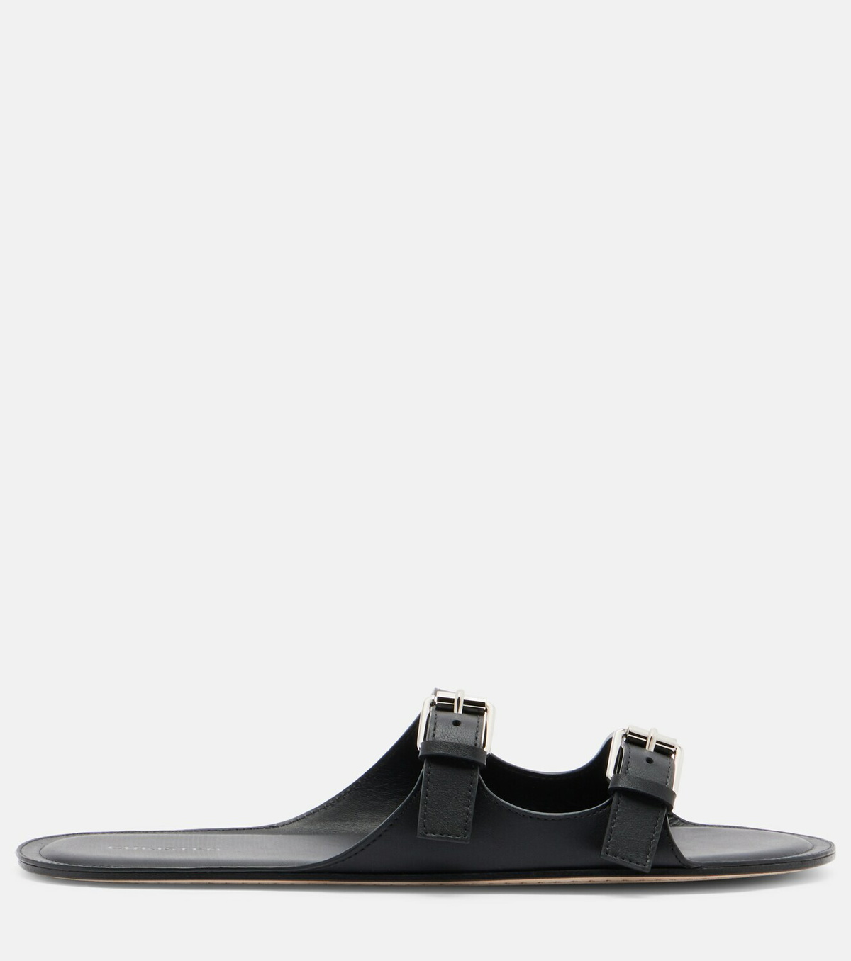 Christen Double Belt leather sandals