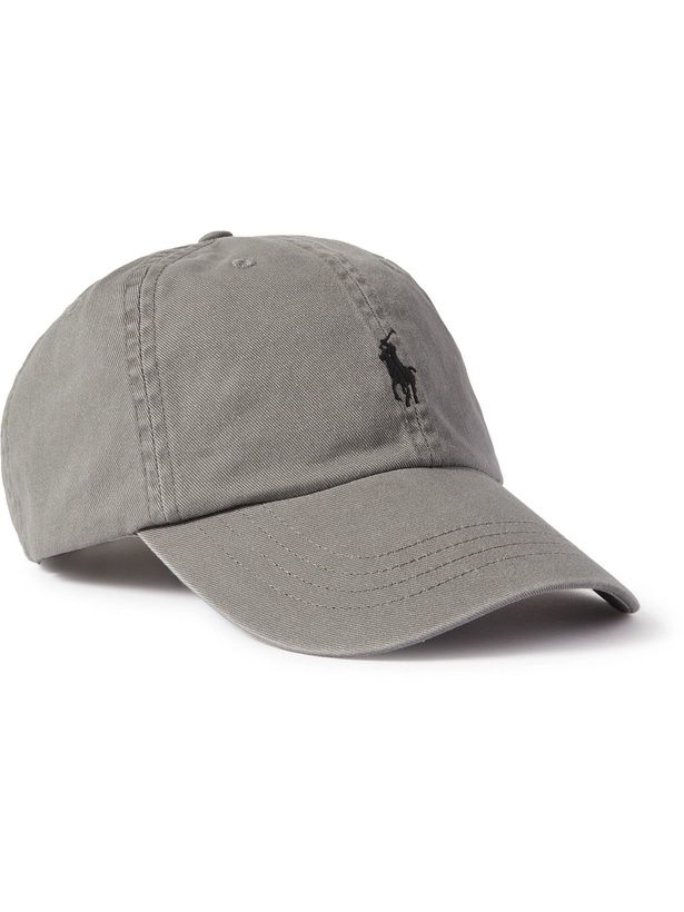 Photo: Polo Ralph Lauren - Logo-Embroidered Cotton-Twill Baseball Cap